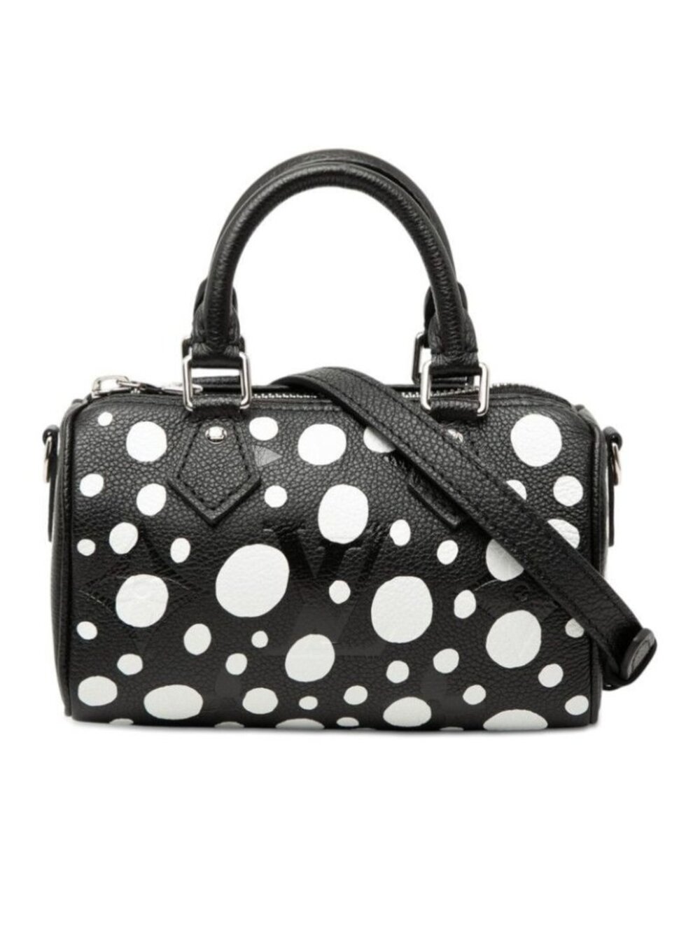 Louis Vuitton Yayoi Kusama Monogram Empreinte Nano Speedy Dot 2-Way Shoulder Bag